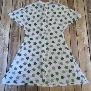 Zipadee Sleepsack green stars